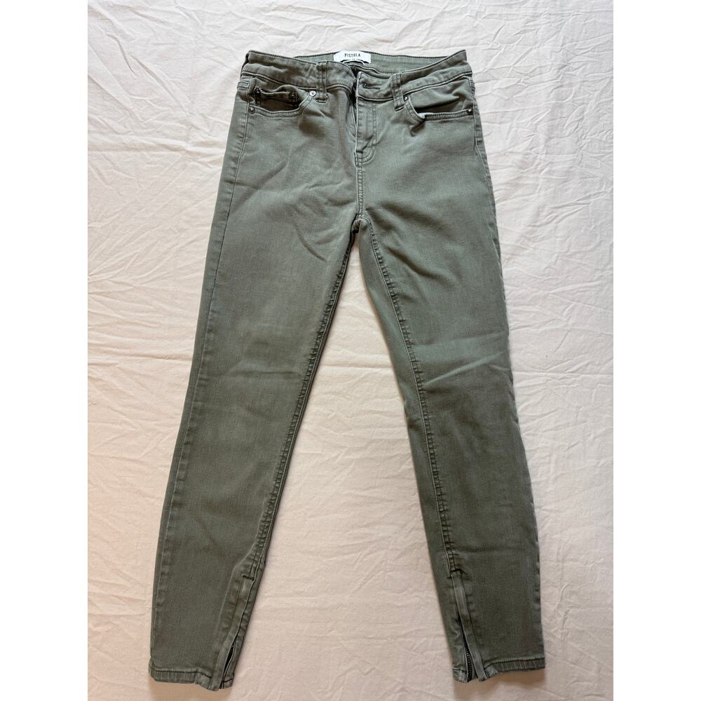 Pistola Women’s Olive Green‎ Jeans Size 28